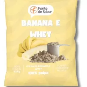 Polpa de Banana e Whey